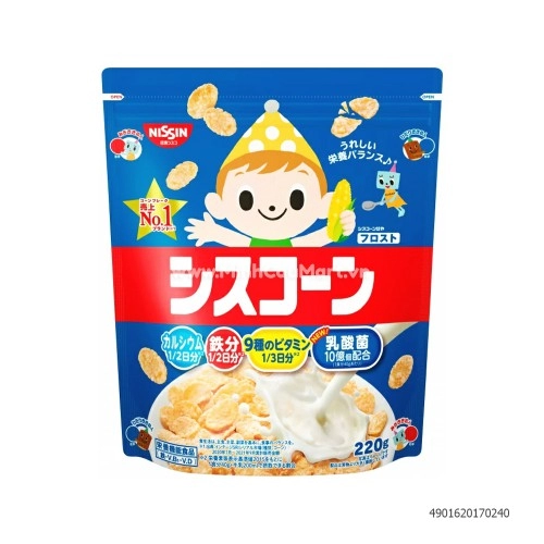 Ngũ cốc NISSIN nhật 220G Ngũ cốc NISSIN nhật 220G