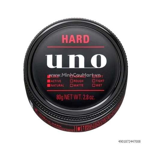 UNO Wax tạo kiểu giữ nếp tự nhiên 80g UNO Wax tạo kiểu giữ nếp tự nhiên 80g