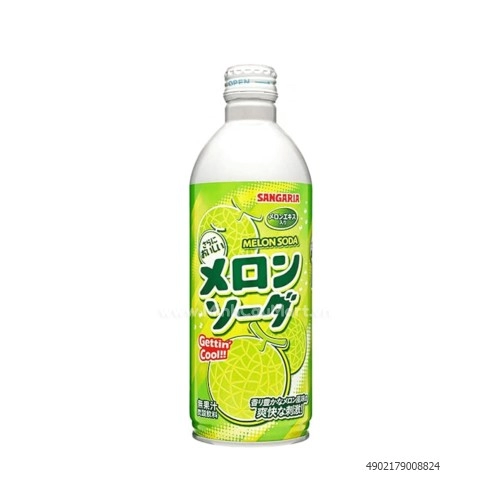 Nước Soda Nhật Bản Vị Dưa Lưới Sangaria 500ML Nước Soda Nhật Bản Vị Dưa Lưới Sangaria 500ML
