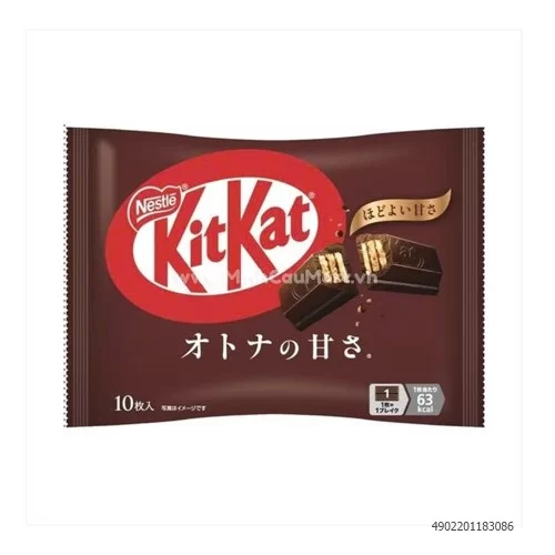 Bánh Kitkat vị dark Nhật 113g                                                                                                                                                                                                                             