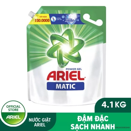 Nước Giặt Ariel Matic 4.1kg  Nước Giặt Ariel Matic 4.1kg