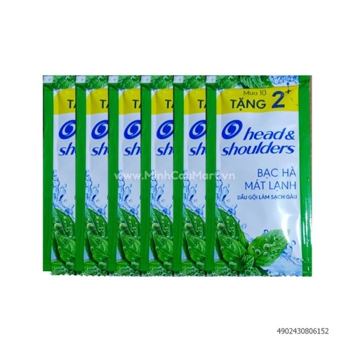 Dây Dầu Gội Head & Shoulders Bạc Hà Mát Lạnh 5.7ml Dây Dầu Gội Head & Shoulders Bạc Hà Mát Lạnh 5.7ml