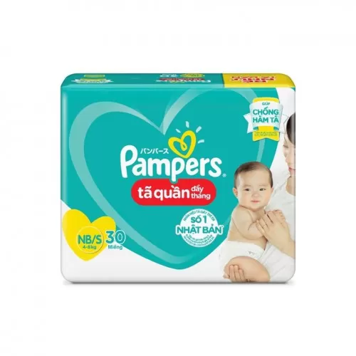 Pamper Tã Quần Econ NB/S 30 miếng 