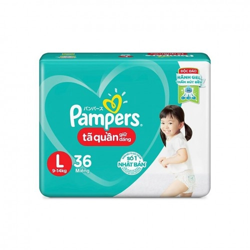 Tã Quần Pamper Tk size L36 miếng  Tã Quần Pamper Tk size L36 miếng