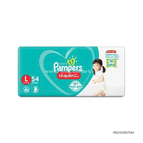 Tã Quần Pampers Size L54 Miếng Tã Quần Pampers Size L54 Miếng