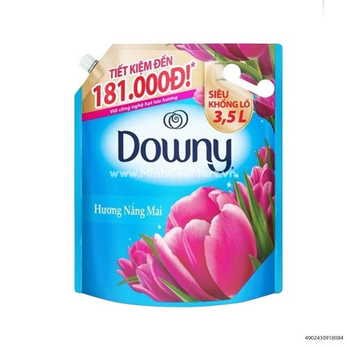 Downy túi 3.5L Hương Nắng Mai  Downy túi 3.5L Hương Nắng Mai