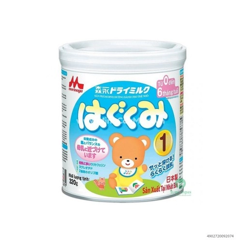 Cho Trẻ Morinaga Số 1 Cho Trẻ 0-6 Tháng Tuổi 320Gr Cho Trẻ Morinaga Số 1 Cho Trẻ 0-6 Tháng Tuổi 320Gr