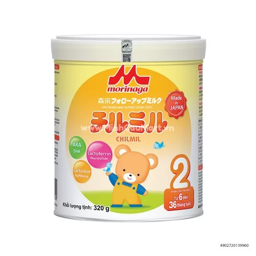 Sữa Bột Morinaga Số 2 Cho Trẻ 6- 36 Tháng 320G Sữa Bột Morinaga Số 2 Cho Trẻ 6- 36 Tháng 320G