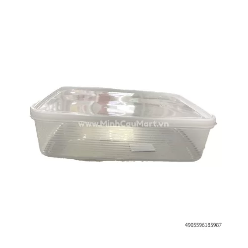 Hộp thực phẩm nắp mềm trắng lnomata Natural Pacck 1600ml ln - 1859