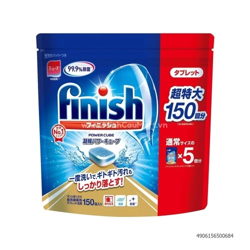 Viên Rửa Bát Nhật Finish 150v/túi 