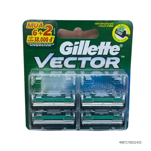 Lưỡi Dao Gillette Vector 8S 