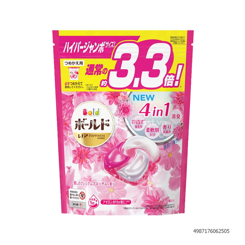 Viên giặt nhật 39 viên/Túi 