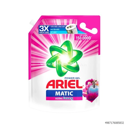 Nước Giặt Ariel Hương Downy Túi 3.9kg Nước Giặt Ariel Hương Downy Túi 3.9kg
