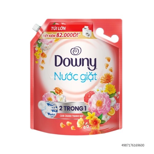 Nước giặt Downy hương Cam chanh, vườn hoa thơm mát 3.05kg