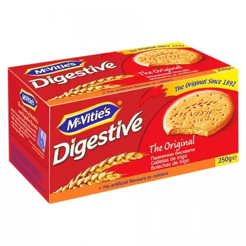 Bánh quy MC VITIES digestive 250g  Bánh quy MC VITIES digestive 250g