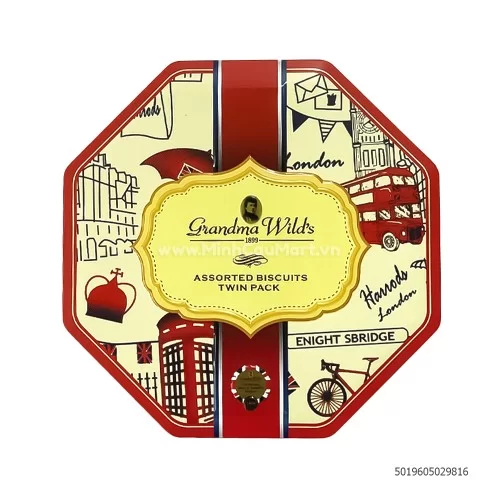 Bánh quy hỗn hợp hiệu Grandma Wilds hộp 112g                                                                                                                                                                                                              