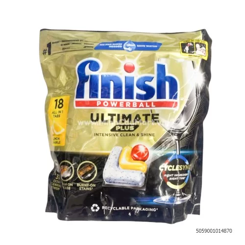 Finish viên rỬa bát hương chanh powerball ultimate plus 18V                                                                                                                                                                                               