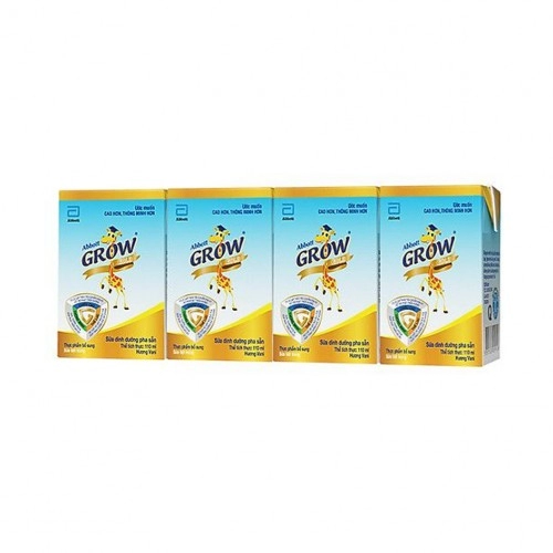 Sữa Bột Pha Sẵn Grow Gold Abbott Hương Vani 110ML Sữa Bột Pha Sẵn Grow Gold Abbott Hương Vani 110ML
