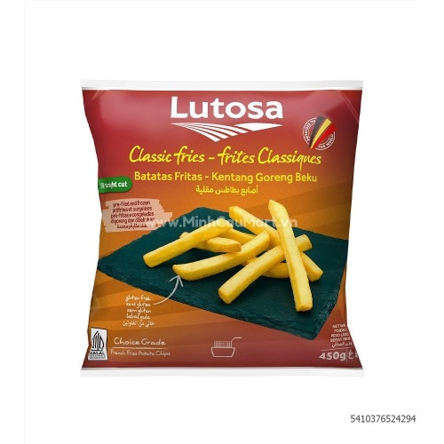 Khoai tây đông lạnh Lutosa 1kg Khoai tây đông lạnh Lutosa 1kg