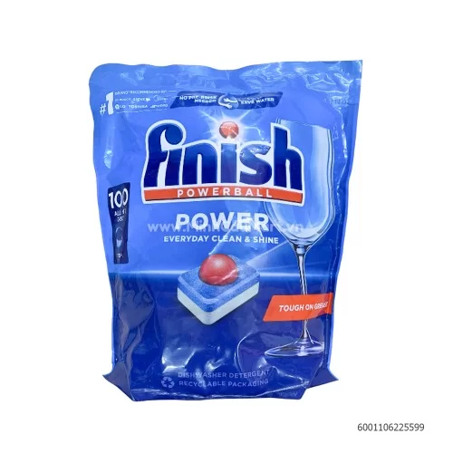 Viên rửa bát Finish AIO Max 100v                                                                                                                                                                                                                           Viên rửa bát Finish AIO Max 100v