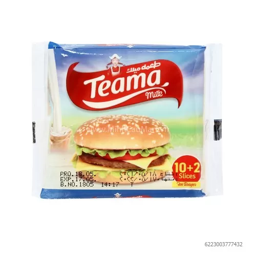 Phô mai lát Teama 200g 