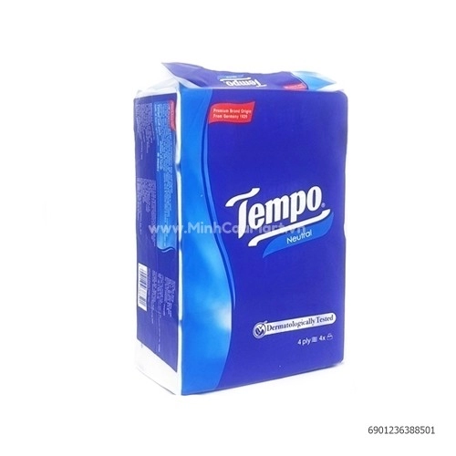 Khăn giấy gói rút Tempo 4 gói/lốc Khăn giấy gói rút Tempo 4 gói/lốc