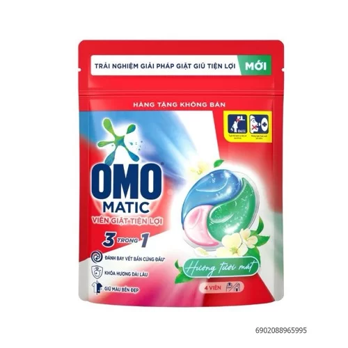 Omo viên giặt 315G/túi                                                                                                                                                                                                                                     Omo viên giặt 315G/túi