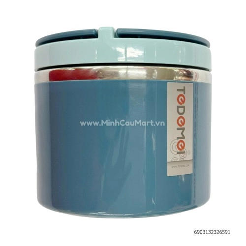 Cặp lồng inox bọc nhựa 1 ngăn 6513 -1L