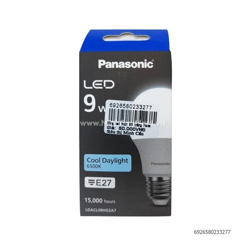 Bóng led bulb 9W trắng Panasonic 09HG2A7 Bóng led bulb 9W trắng Panasonic 09HG2A7