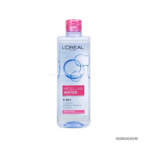 Tẩy Trang Loreal Làm Sạch Dịu Nhẹ 400ML 