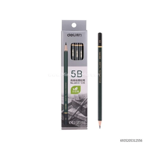 Hộp 12 bút chì Deli 5B -S999