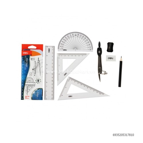 Bộ dụng cụ học sinh săt DELI 30505
