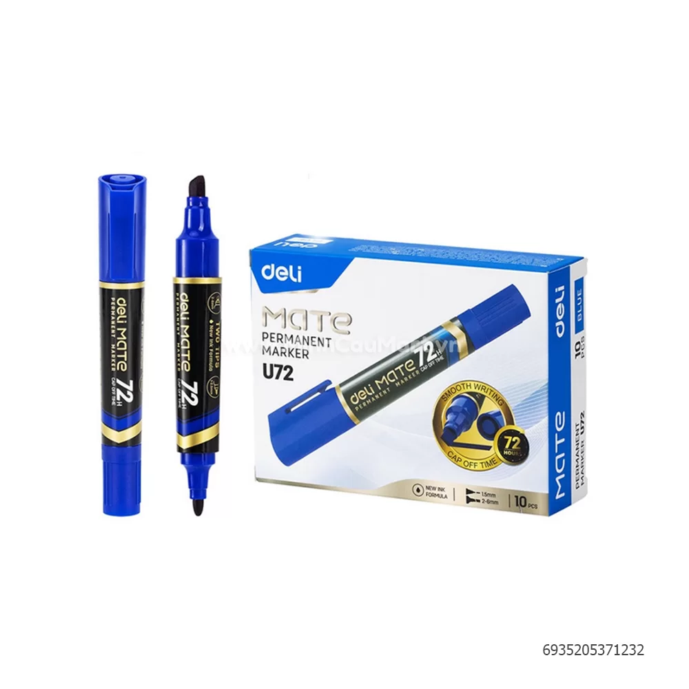 Bút dạ 2 đầu DELi