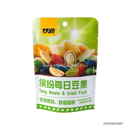 Hạt Đậu Mix Hoa Quả 62g Hạt Đậu Mix Hoa Quả 62g