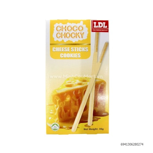 Bánh quy que Choco Chocky Cheese 36g Bánh quy que Choco Chocky Cheese 36g