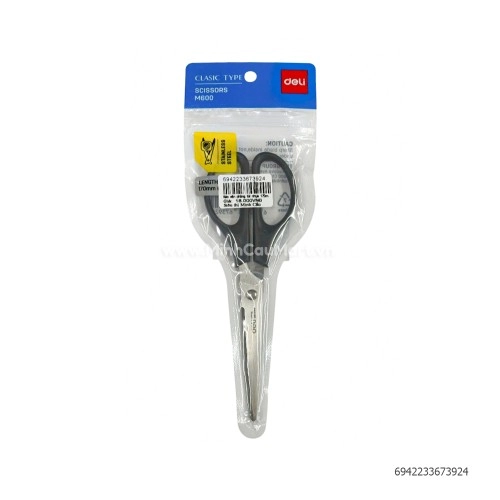 Kéo văn phòng túi nhựa 170mm EM600 Kéo văn phòng túi nhựa 170mm EM600