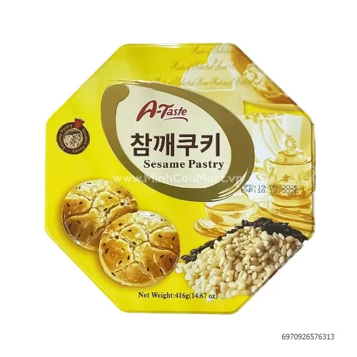 Bánh A Taste Sesame 416g                                                                                                                                                                                                                                  