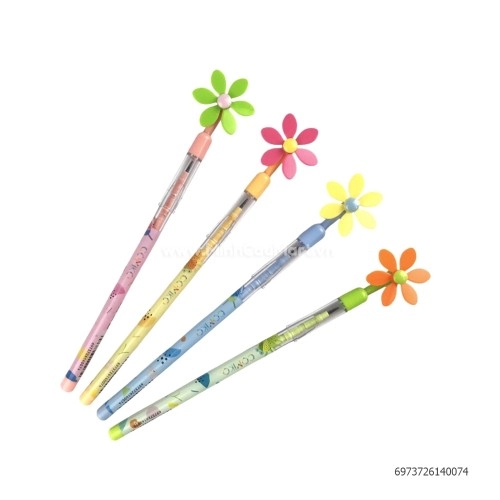 Bút chì khúc Deli C091-2B (hoa)