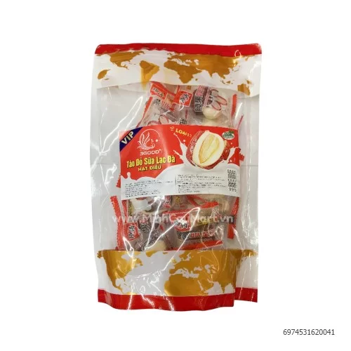 Táo đỏ nhân điều sữa Lạc Đà gói 275g Táo đỏ nhân điều sữa Lạc Đà gói 275g
