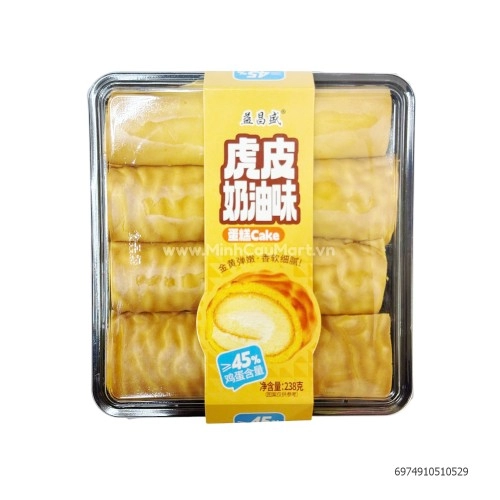 Bánh bông lan cuộn 238gr Bánh bông lan cuộn 238gr