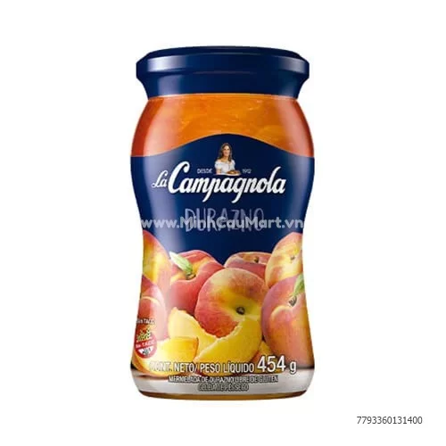 MỨt đào Durazno La Campagnola 454g MJ                                                                                                                                                                                                                     