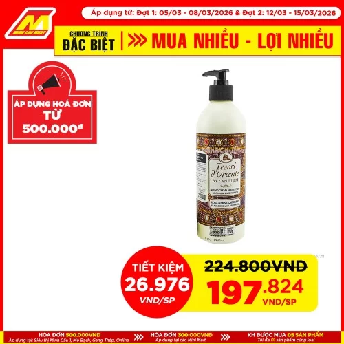 Sữa Tắm Nước Hoa Italy Hy Lạp Cổ Đại 500ml 3 Tầng Hương Thơm Huyền Bí