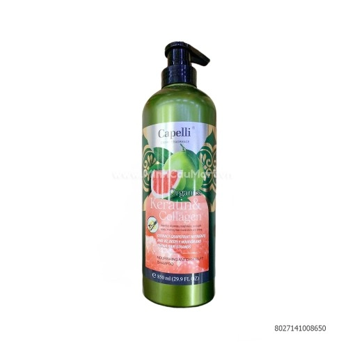 Dầu Gội Capelli Organics Keratin & Collagen Hương Bưởi 850ML Dầu Gội Capelli Organics Keratin & Collagen Hương Bưởi 850ML