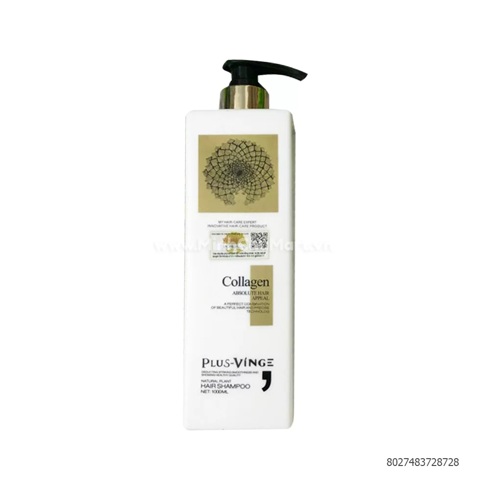 Dầu gội Collagen Vinge vuông 1000ML 