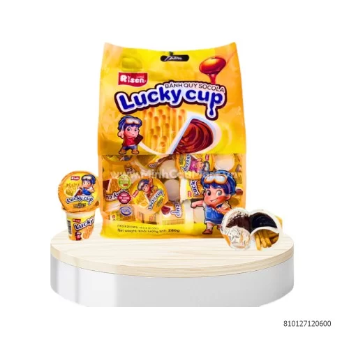 Bánh quy socola lucky 280g                                                                                                                                                                                                                                