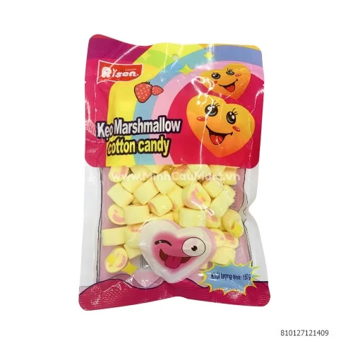 Kẹo Marshmallow Cotton Candy Risen 150g                                                                                                                                                                                                                   