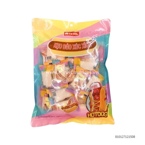 Kẹo dẻo xÚc xích Risen 180g                                                                                                                                                                                                                               