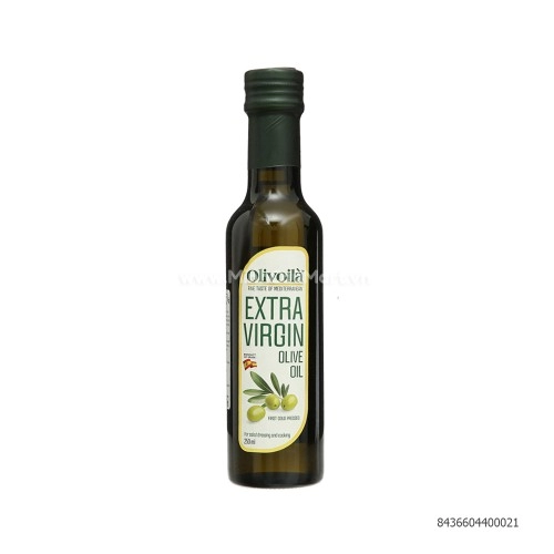 Dầu Oliu Nguyên Chất Extra Virgin Olivoilà 250ml Dầu Oliu Nguyên Chất Extra Virgin Olivoilà 250ml
