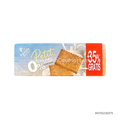 Bánh quy Petit không thêm đường hiệu FAMILY BISUITS 190G                                                                                                                                                                                                   Bánh quy Petit không thêm đường hiệu FAMILY BISUITS 190G