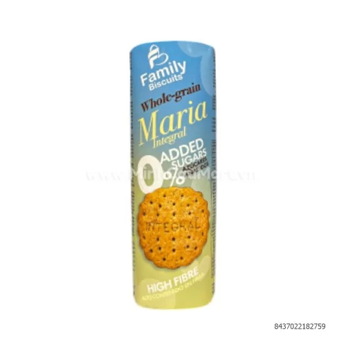 Bánh quy ngũ cốc nguyên cám Maria INTEGRAL không thêm đường hiệu FAMILY BISCUITS 200g                                                                                                                                                                     